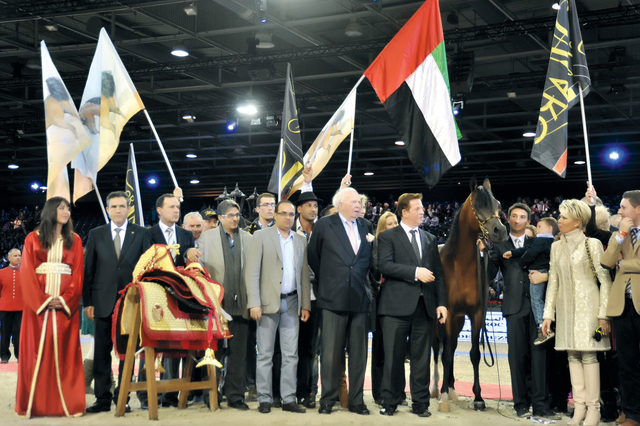 "تتويج خيول المربط بأرفع الالقاب فى بطولة العالم بفرنسا"