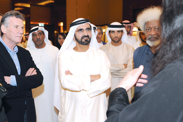 "محمد بن راشد يؤمن أن التواضع يجب أن يكون سمة من سمات المنتصرين وأن يكون جزءا من أخلاقياتهم حتى لا يصيبهم الغرور الذي قد يؤدي بهم إلى الابتعاد عن منصة التتويج"