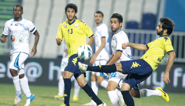 "فوز بني ياس على الظفرة في كأس اتصالات \t\t\t تصوير: مجدي أسكندر"