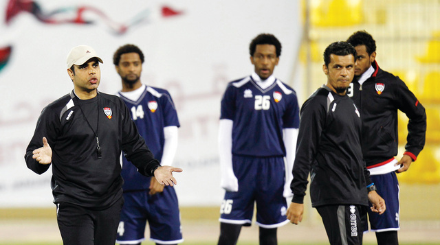 "مهدي علي حرص على شرح واجبات كل لاعب أثناء التدريبات"