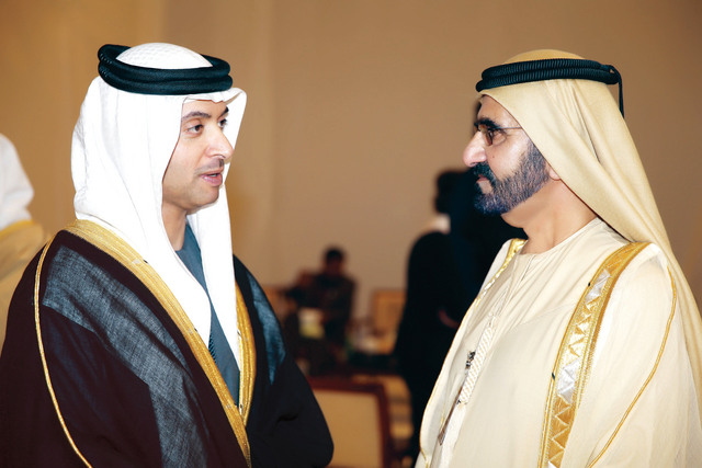 "وسموه في حديث مع هزاع بن زايد"