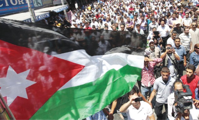 "الحراك الشعبي الأردني ركز على محاربة الفساد وإصلاح قانون الانتخابات \t أرشيفية"