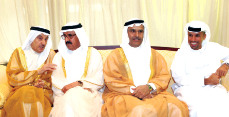 "حريز المر وأحمد حميد الطاير ومحمد سعيد الكندي وقاسم سلطان"