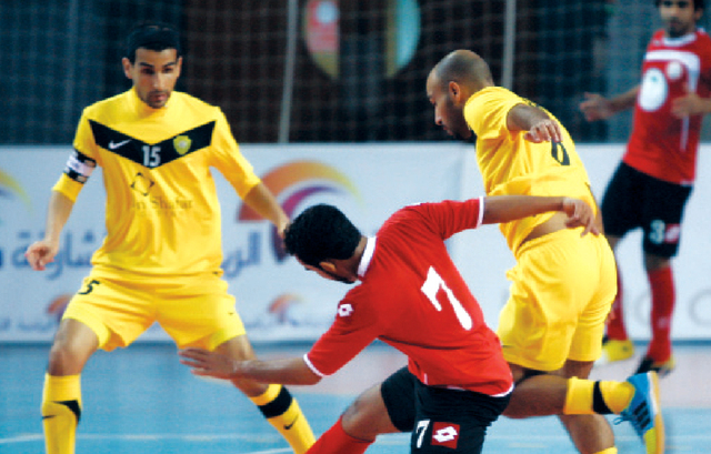 "الوصل وشرطة أبوظبي في إحدى جولات دوري الصالات\t\tالبيان"