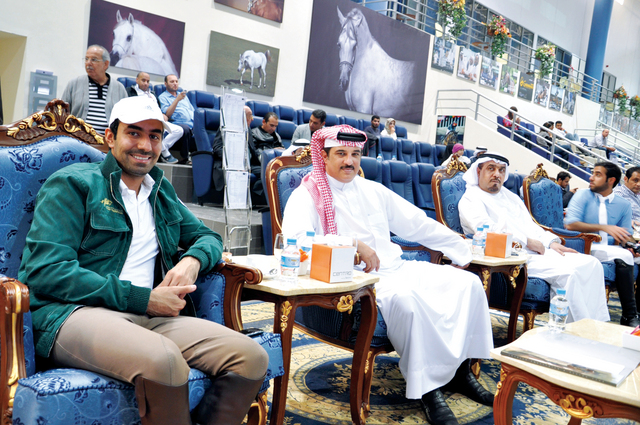 "عبد الله بن ماجد وخالد آل خليفة وكبار الضيوف يتابعون البطولة \t\t\tمن المصدر"