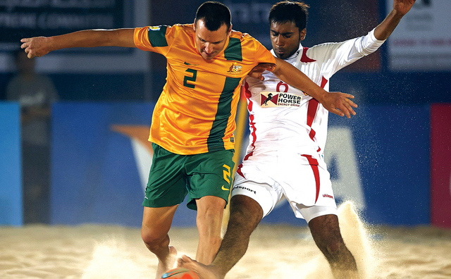 "المنتخب حقق التأهل إلى المونديال بفوزه على استراليا \t من المصدر"