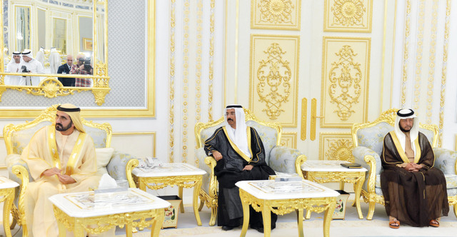 "محمد بن راشد وسلطان بن زايد ومحمد المر"