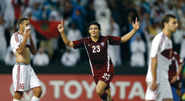 "القطري سوريا في لقاء باراغواي الودي \tارشيفيه"
