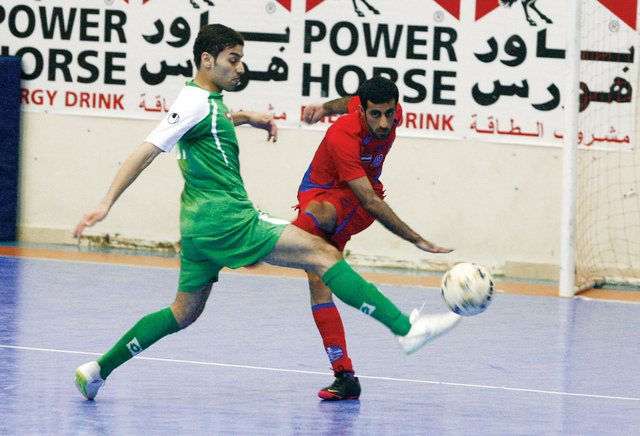 الشعب يقصي الأهلي من كأس رئيس الدولة لكرة  الصالات