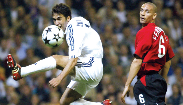 "من مباراة ريال مدريد ومانشستر يونايتد عام 2003 \t\t أرشيفية"