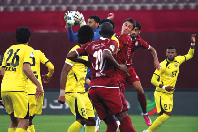 "الوحدة يواصل الانتصارات في الدوري  تصوير: مجدي إسكندر"