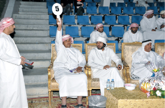 "المزاد شهد تنافساً كبيراً"