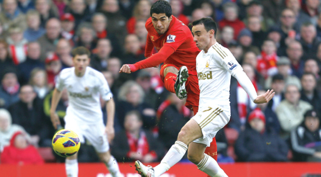 "سوانسي اخرج ليفربول من الكأس\t\tارشيفيه"