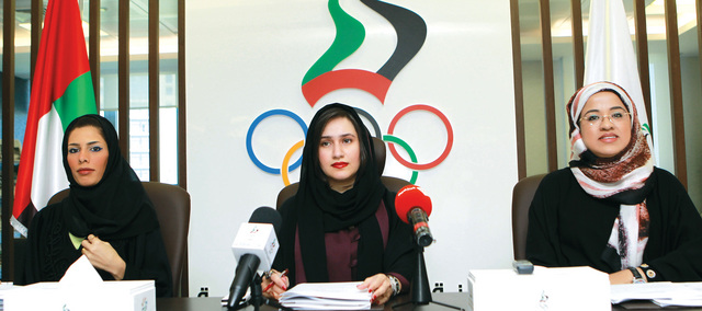"خلال المؤتمر الصحافي للإعلان عن المشاركة الإماراتية في الدورة \tتصوير سالم خميس"