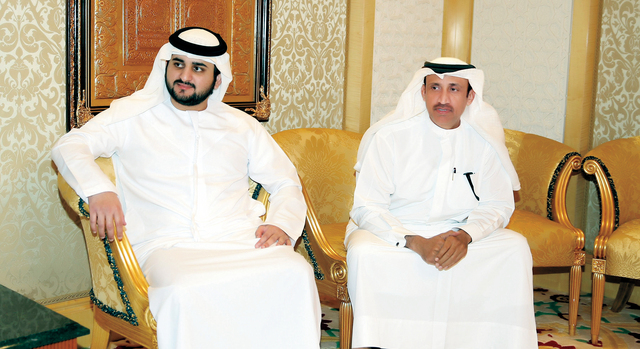 "مكتوم بن محمد ومحمد الشيباني"