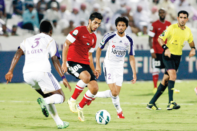 "الأهلي والعين يلتقيان في الدور نصف النهائي لكأس رئيس الدولة"