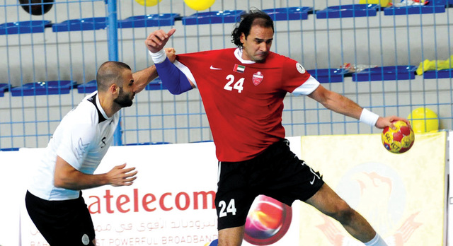 "محاولة أهلاوية ناجحة من المصري حسين زكي على مرمى السد القطري \tمن المصدر"