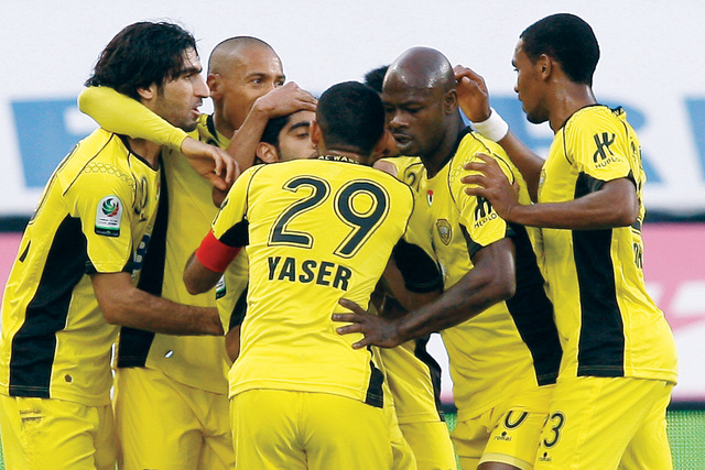 "فرحة فهود الوصل بالنقاط الثلاثة \t تصوير: مجدي إسكندر"