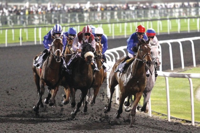 "صراع الأقوياء في أشواط كأس دبي العالمي"