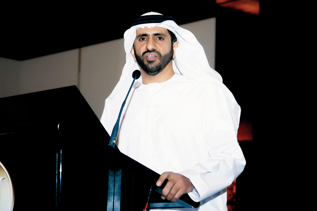 "أحمد بن حميدان خلال كلمته"