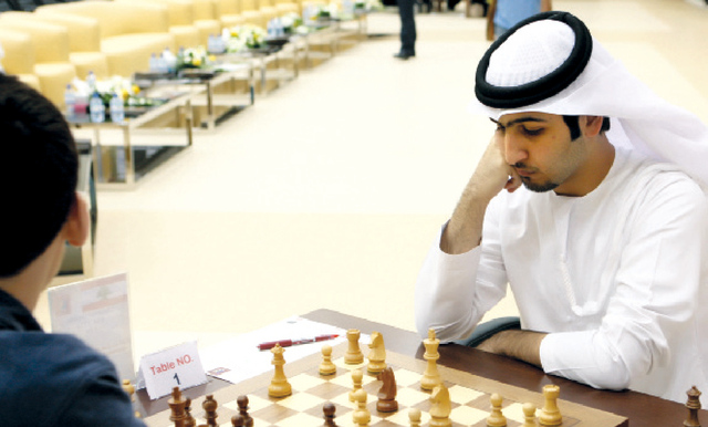 "سالم عبدالرحمن لم يفقد الأمل في استرداد الصدارة \t\tتصوير ـ محمود الخطيب"