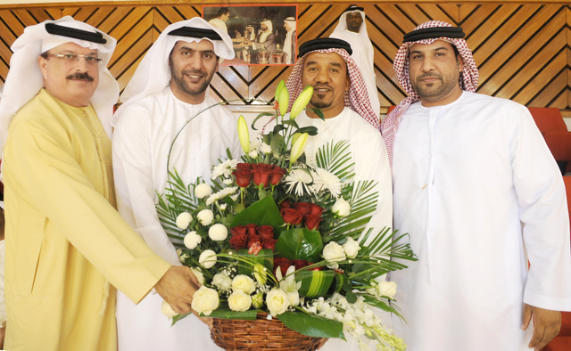 "الاهلي يكسب النصر في رحلة الدفاع عن اللقب \tتصوير - سالم خميس"