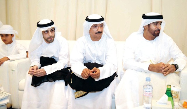 "خالد وسلطان بن سليم في الحفل"