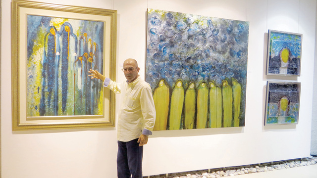 "منير: الشخوص السبعة يمثلون حواس الإنسان السبع \tالبيان"