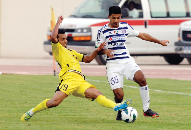 "الزعيم يلامس منصة التتويج\tتصوير: محمد منور"