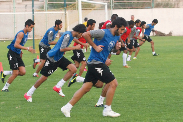 "من تدريبات الظفرة استعدادا للشعب\t\tالبيان"