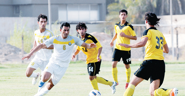 "من مباريات الدوري العراقي\t من المصدر"