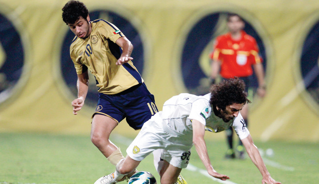 "من لقاء دبي مع الوصل في الدور الأول \t البيان"