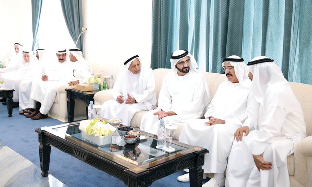 "..وسموه خلال الحفل بحضور المر والمزينة وجمعة الماجد والنابودة"