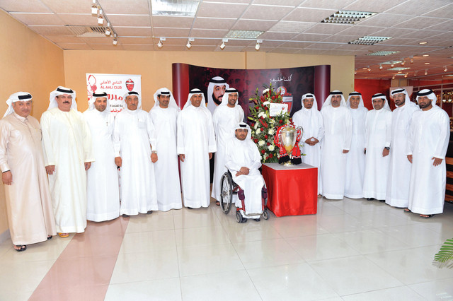 "النابودة يستقبل وفد مجلس دبي الرياضي \t   من المصدر"