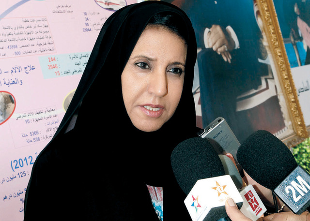 "ميثاء الشامسي متحدثة لوسائل الإعلام\tوام"