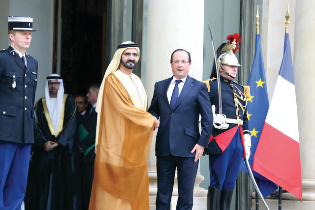 "محمد بن راشد  في ختام اللقاء"