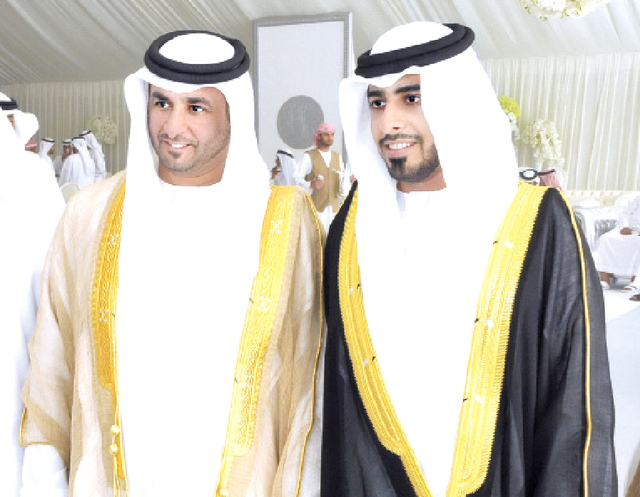 "العريس وشقيق العروس محمد"
