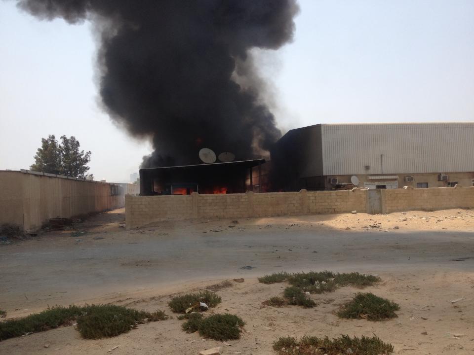 "الصورة من حساب الفيسبوك للقارئ مروان العسّاف"