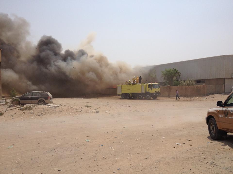 "الصورة من حساب الفيسبوك للقارئ مروان العسّاف"