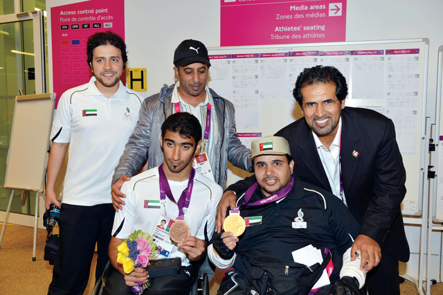 "طاقات المعاقين تفجرت فى مونديال لندن 2012"