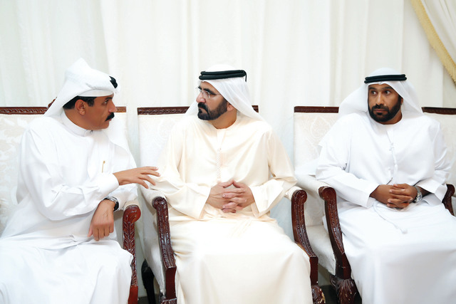 "محمد بن راشد في حوار مع خميس المزينة"