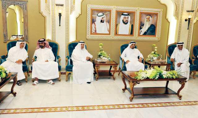 "..وحاكم عجمان"