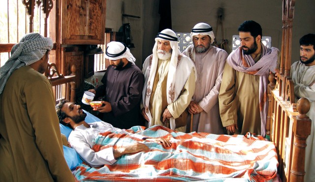 "مشهد من مسلسل «القياضة» \tمن المصدر"