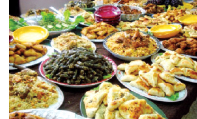 "مائدة الإفطار فى رمضان"