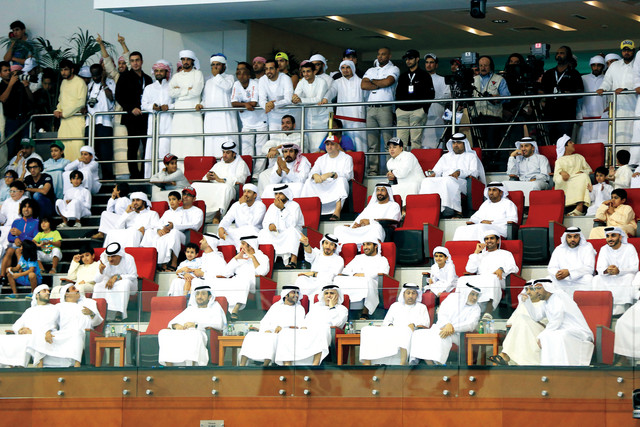 "حضور مميز لكبار الشخصيات الرياضية"