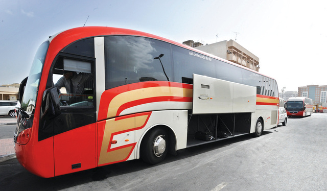 "حافلات متطورة وفرتها الهيئة \t\t من المصدر"