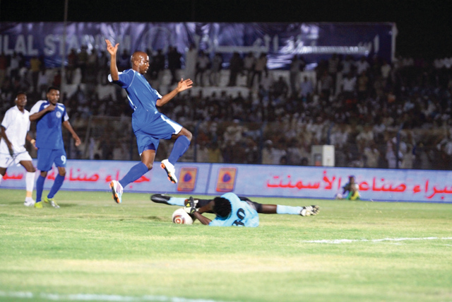 "من مباريات الهلال في الدوري السوداني \tمن المصدر"
