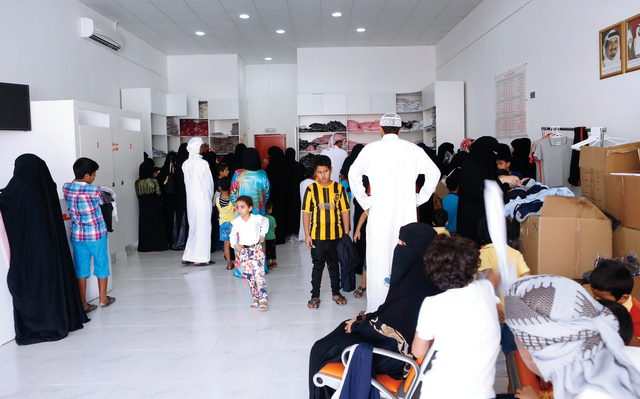"ازدحام كبير في عجمان\t تصوير: غلام كاركر"