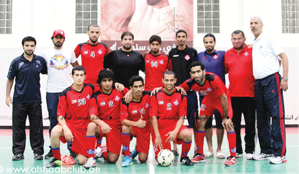 "فريق الشعب لكرة الصالات \tمن المصدر"