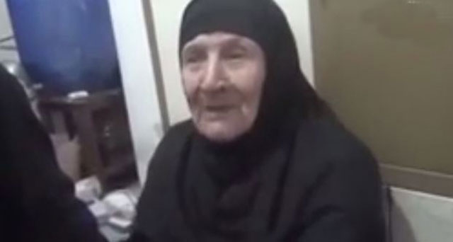 فيديو: وفاة أكبر معمرة سورية برصاصة قناصة النظام